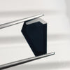 Black Spinel Step Cut Coffin Shaped Gemstone