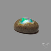 Boulder Galaxy Ethiopian Opal Inlay Cabochon
