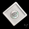 Tahitian Black Mother Of Pearl Voyage Ship Carving