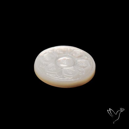 Mother Of Pearl Chakra Carving