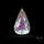 Rare Brazilian Pink Fire Covellite aka Pink Fire Quartz Faceted