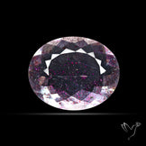 Rare Brazilian Pink Fire Covellite aka Pink Fire Quartz Faceted
