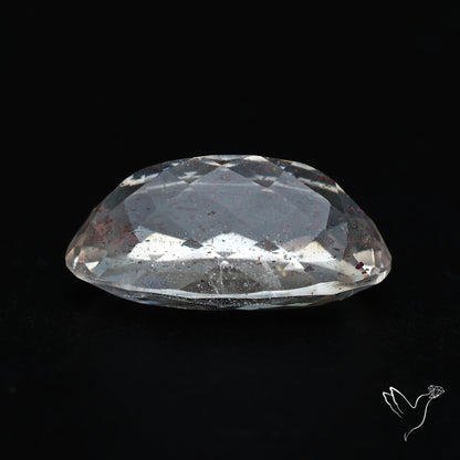 Rare Brazilian Pink Fire Covellite aka Pink Fire Quartz Faceted