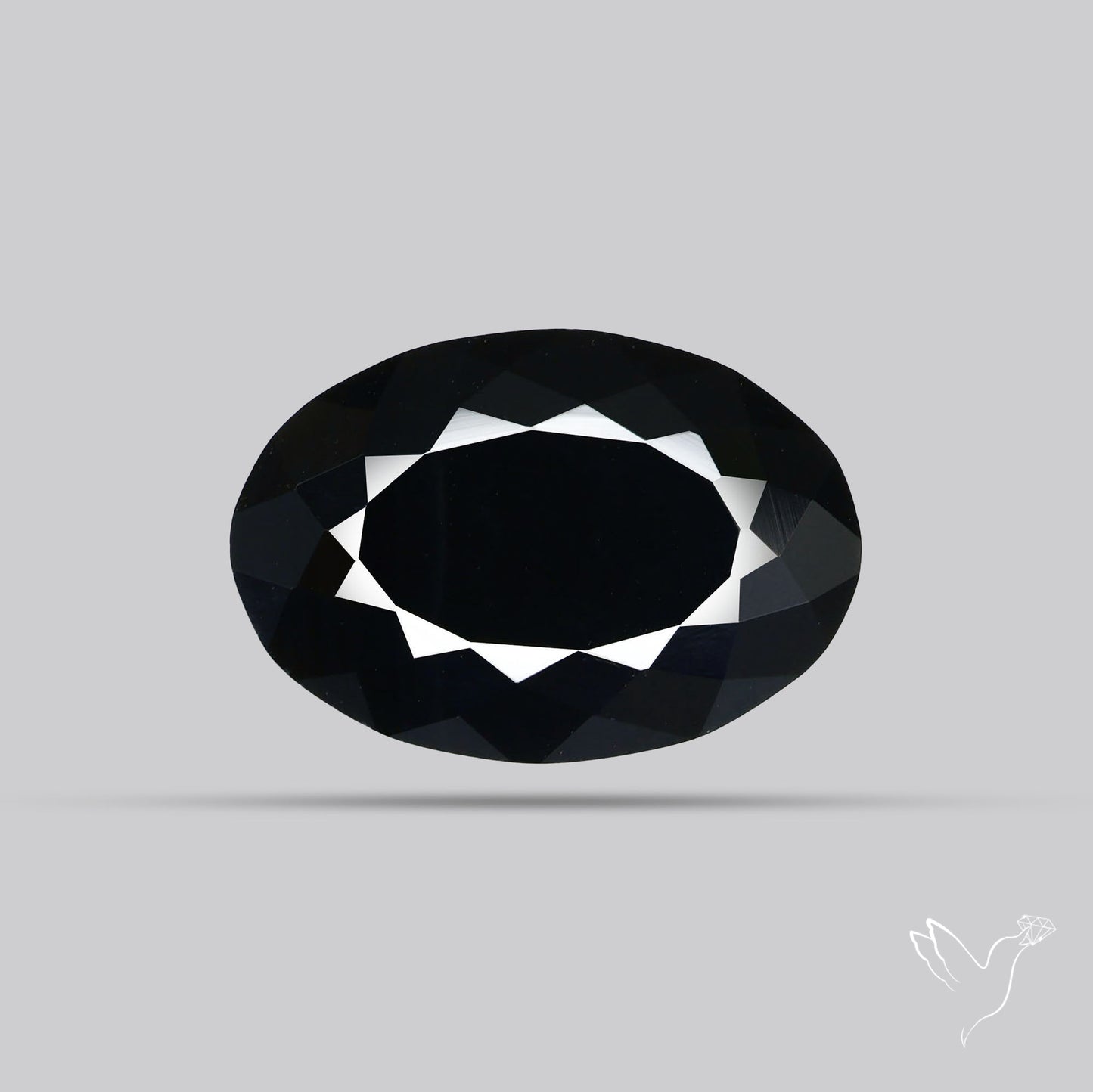 Faceted Fine Cut Black Onyx