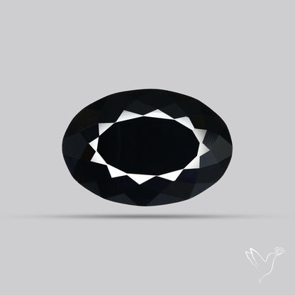 Faceted Fine Cut Black Onyx