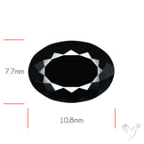 Faceted Fine Cut Black Onyx