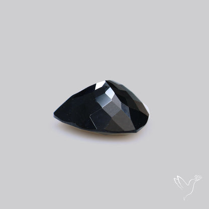 Faceted Fine Cut Black Onyx