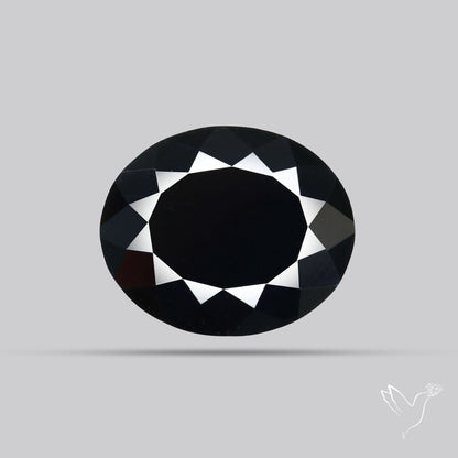 Faceted Fine Cut Black Onyx