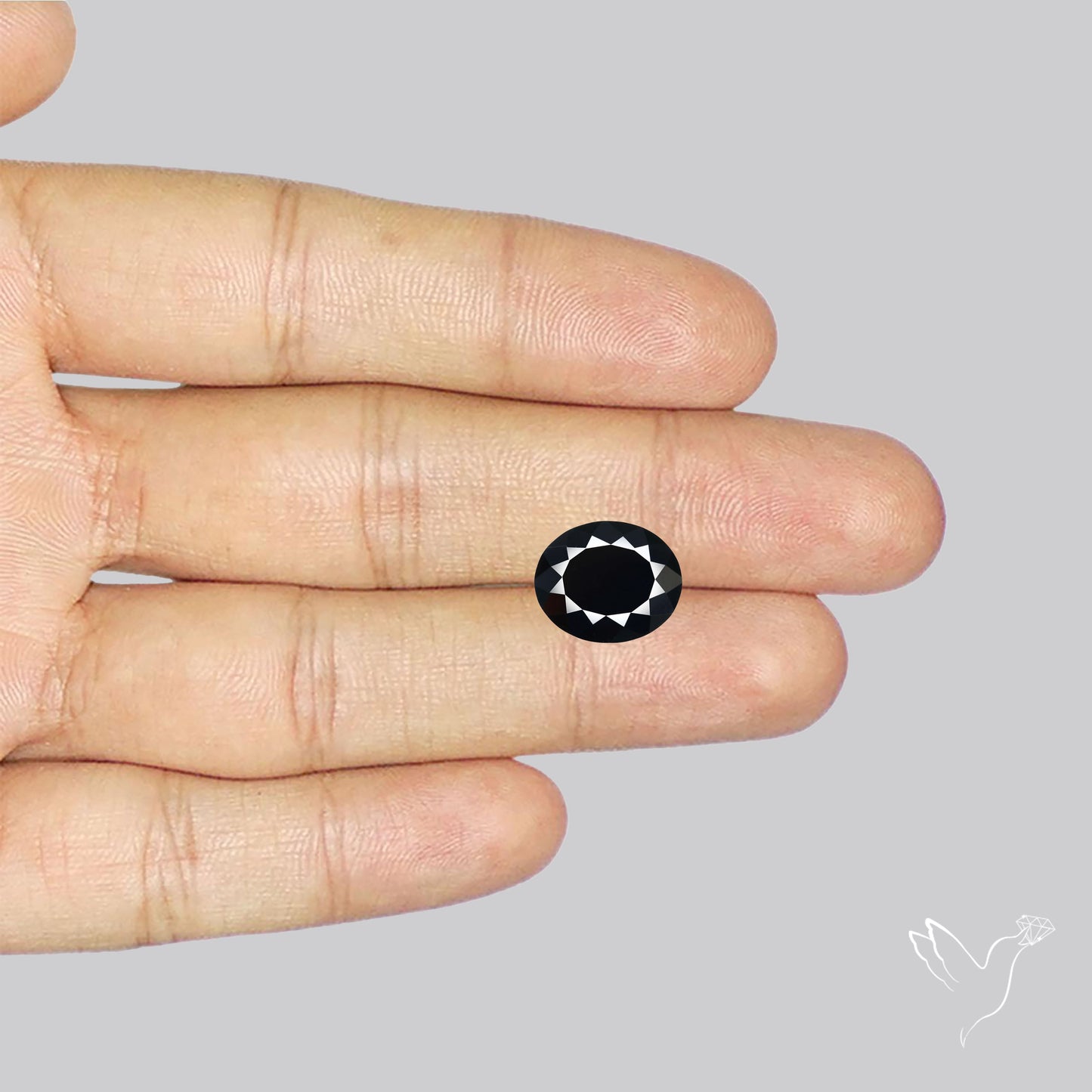 Faceted Fine Cut Black Onyx