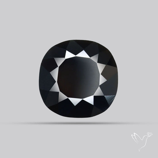 Faceted Fine Cut Black Onyx