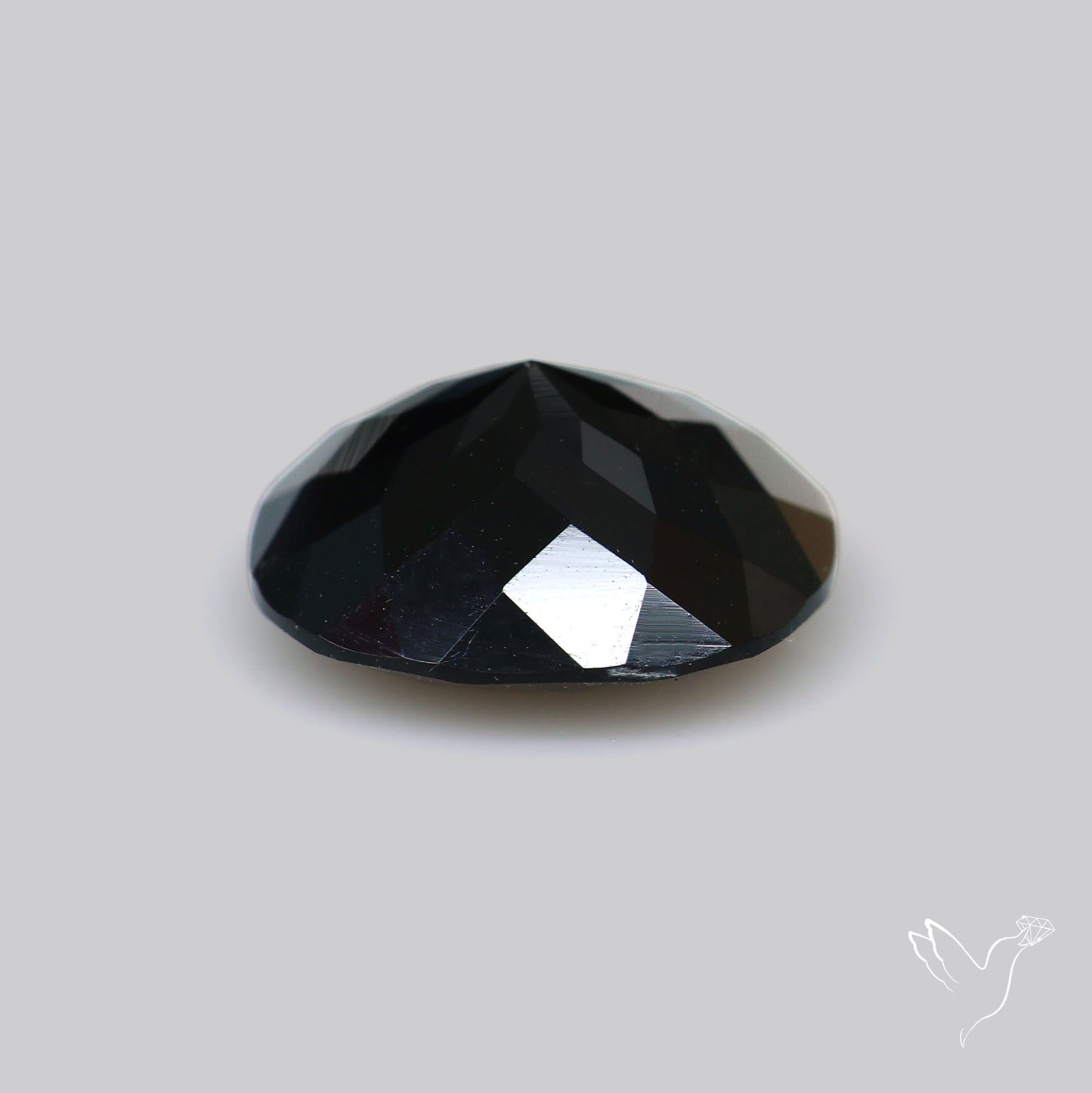 Faceted Fine Cut Black Onyx
