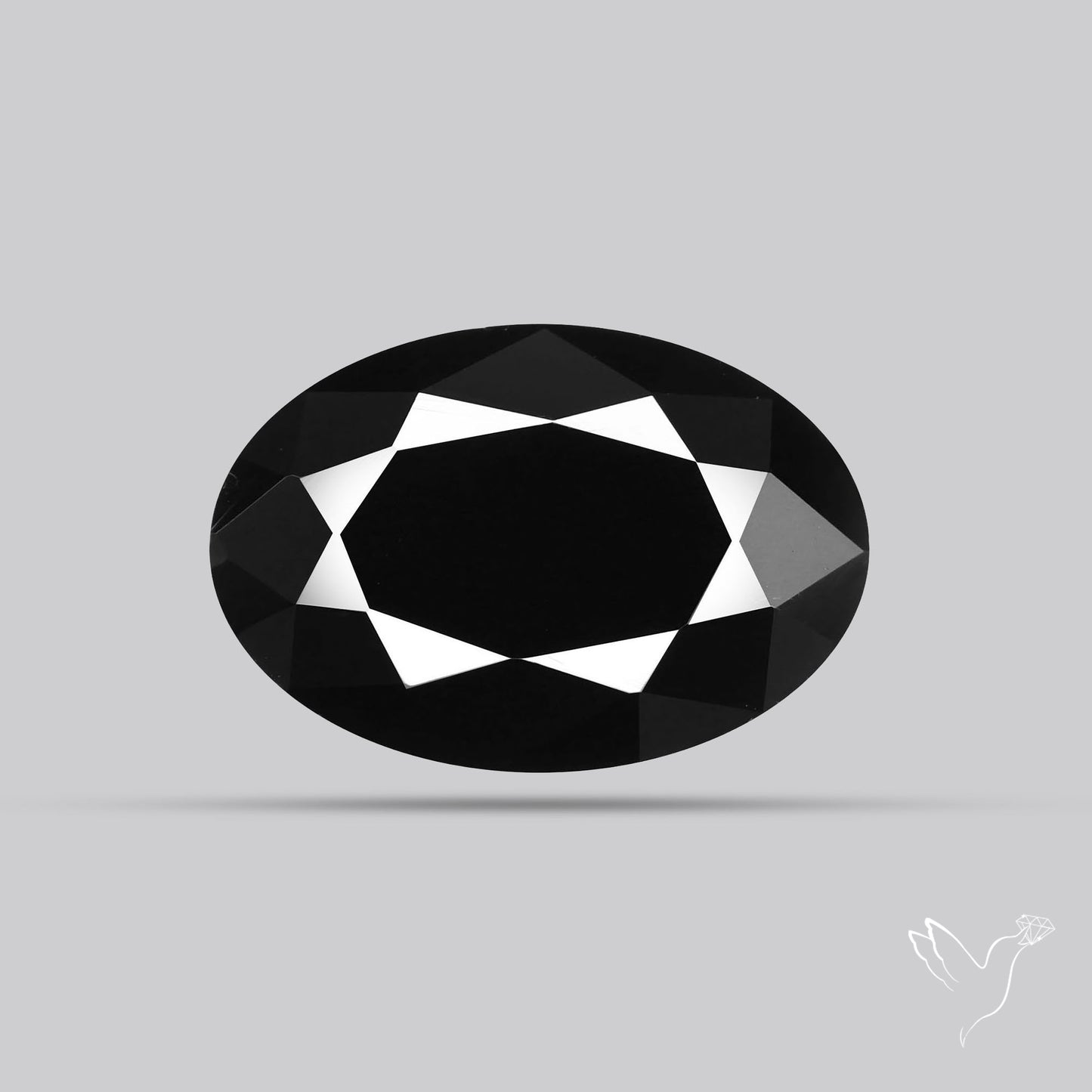 Faceted Fine Cut Black Onyx