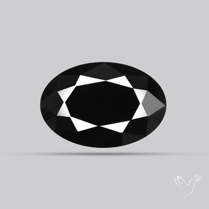 Faceted Fine Cut Black Onyx