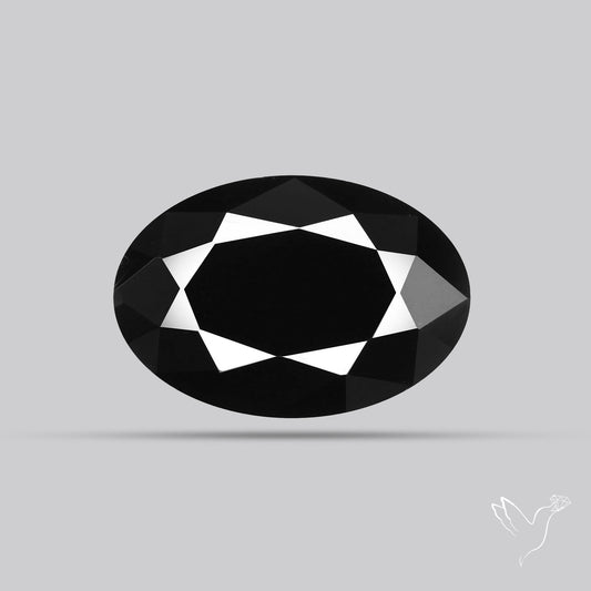 Faceted Fine Cut Black Onyx