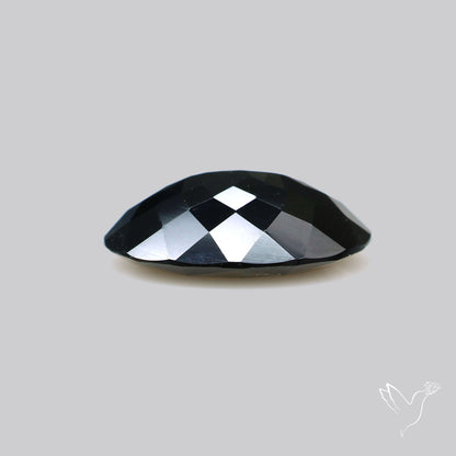 Faceted Fine Cut Black Onyx