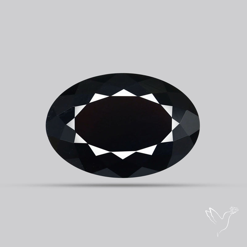 Faceted Fine Cut Black Onyx