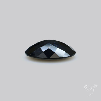 Faceted Fine Cut Black Onyx