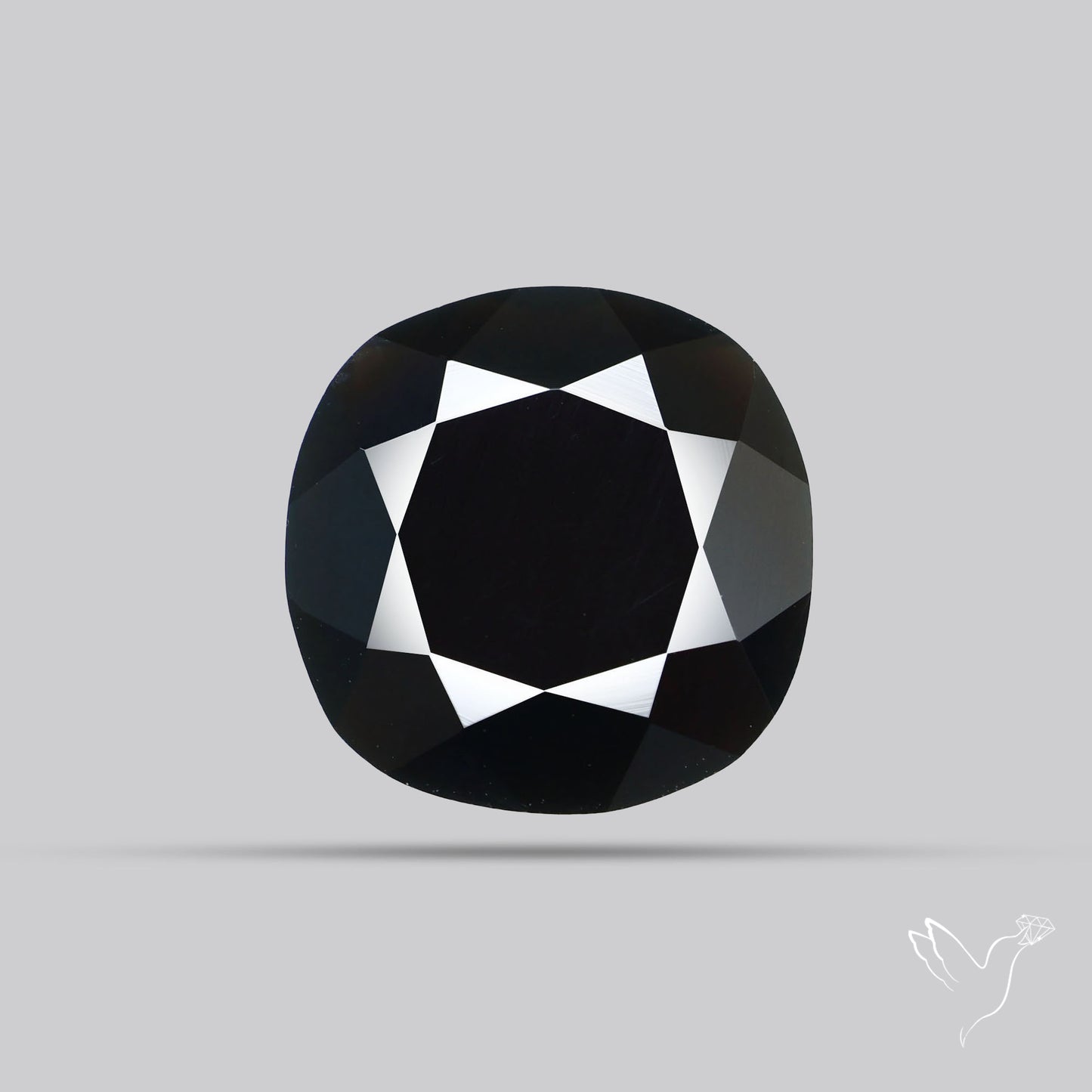 Faceted Fine Cut Black Onyx