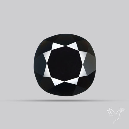 Faceted Fine Cut Black Onyx