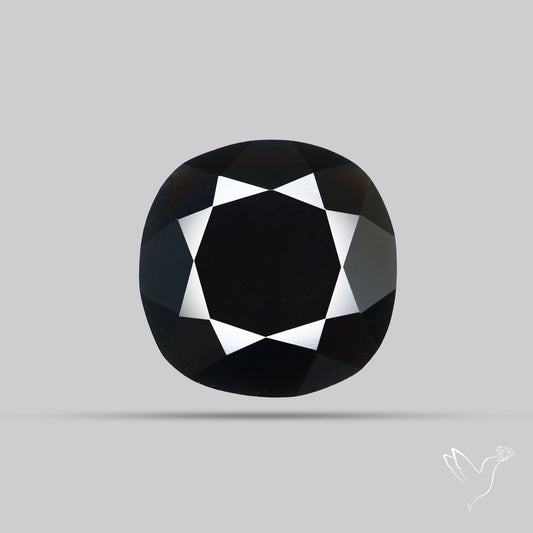 Faceted Fine Cut Black Onyx