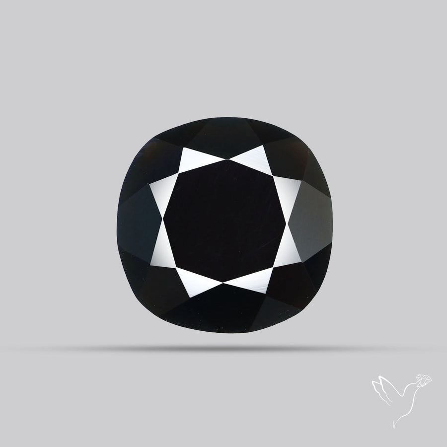 Faceted Fine Cut Black Onyx