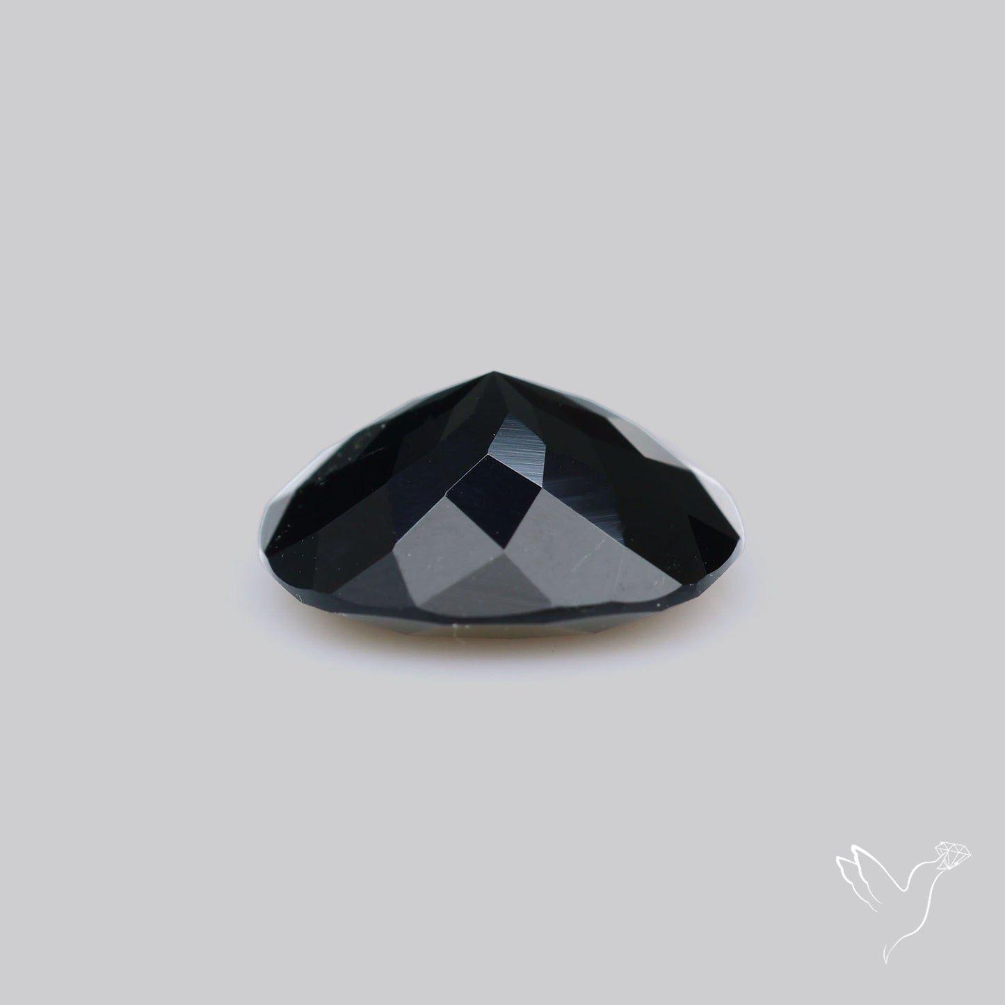 Faceted Fine Cut Black Onyx