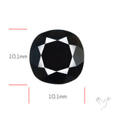 Faceted Fine Cut Black Onyx