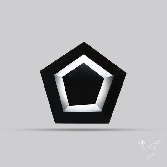 Faceted Fine Cut Black Onyx