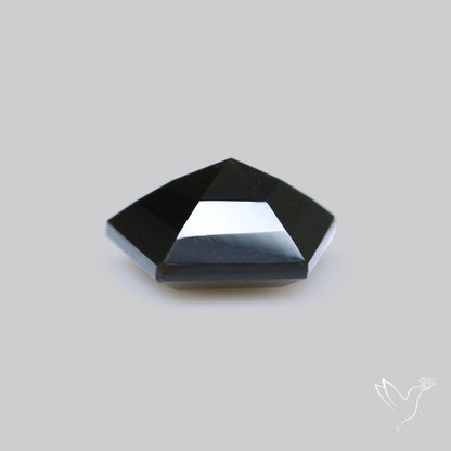 Faceted Fine Cut Black Onyx