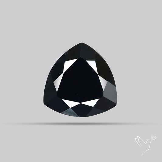 Faceted Fine Cut Black Onyx
