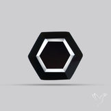 Faceted Fine Cut Black Onyx