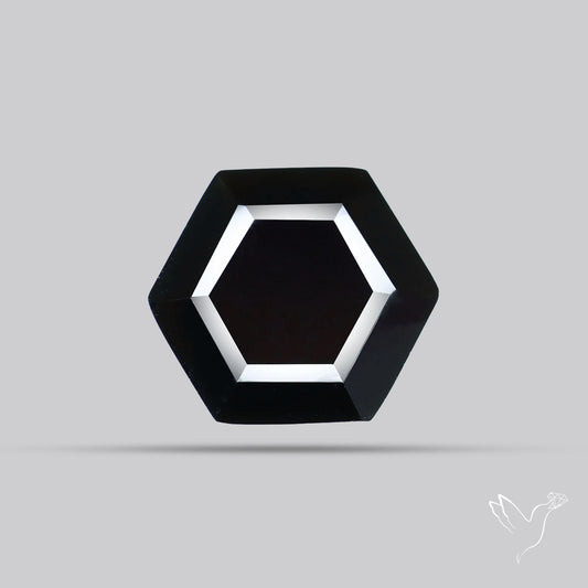 Faceted Fine Cut Black Onyx