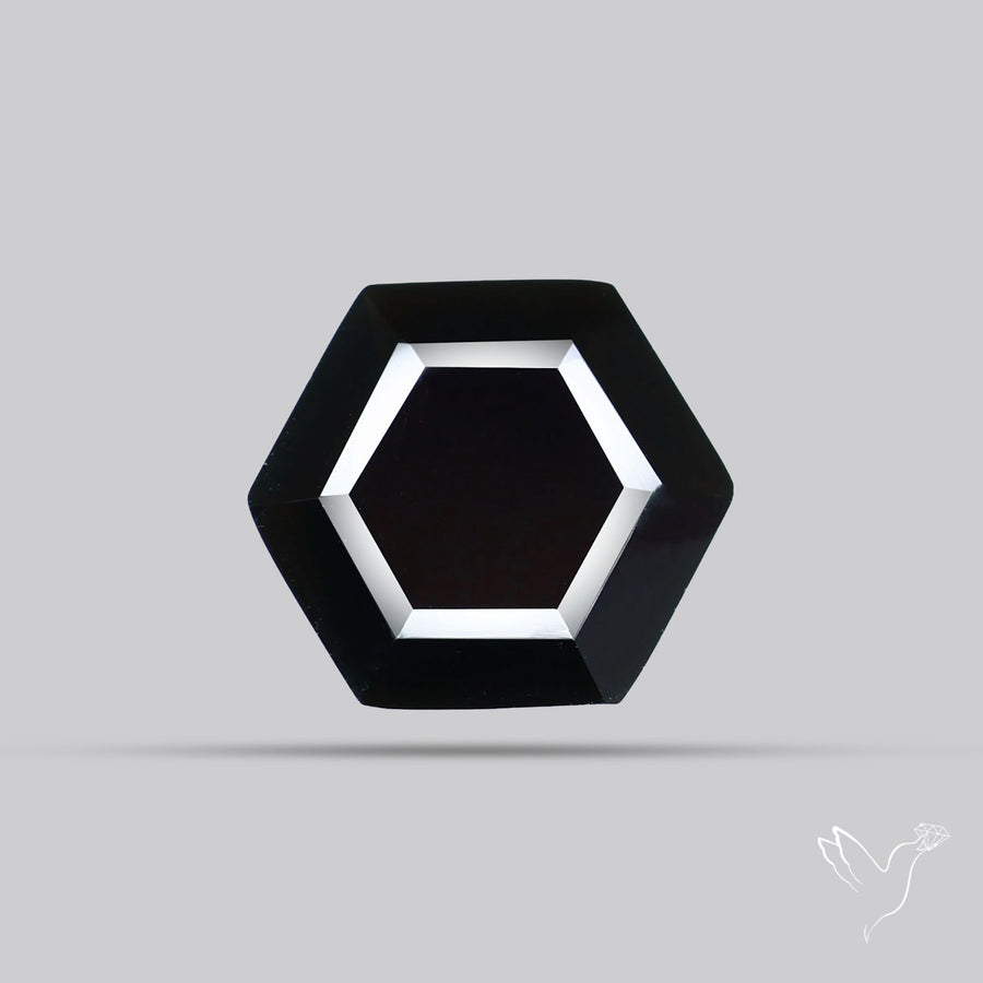 Faceted Fine Cut Black Onyx