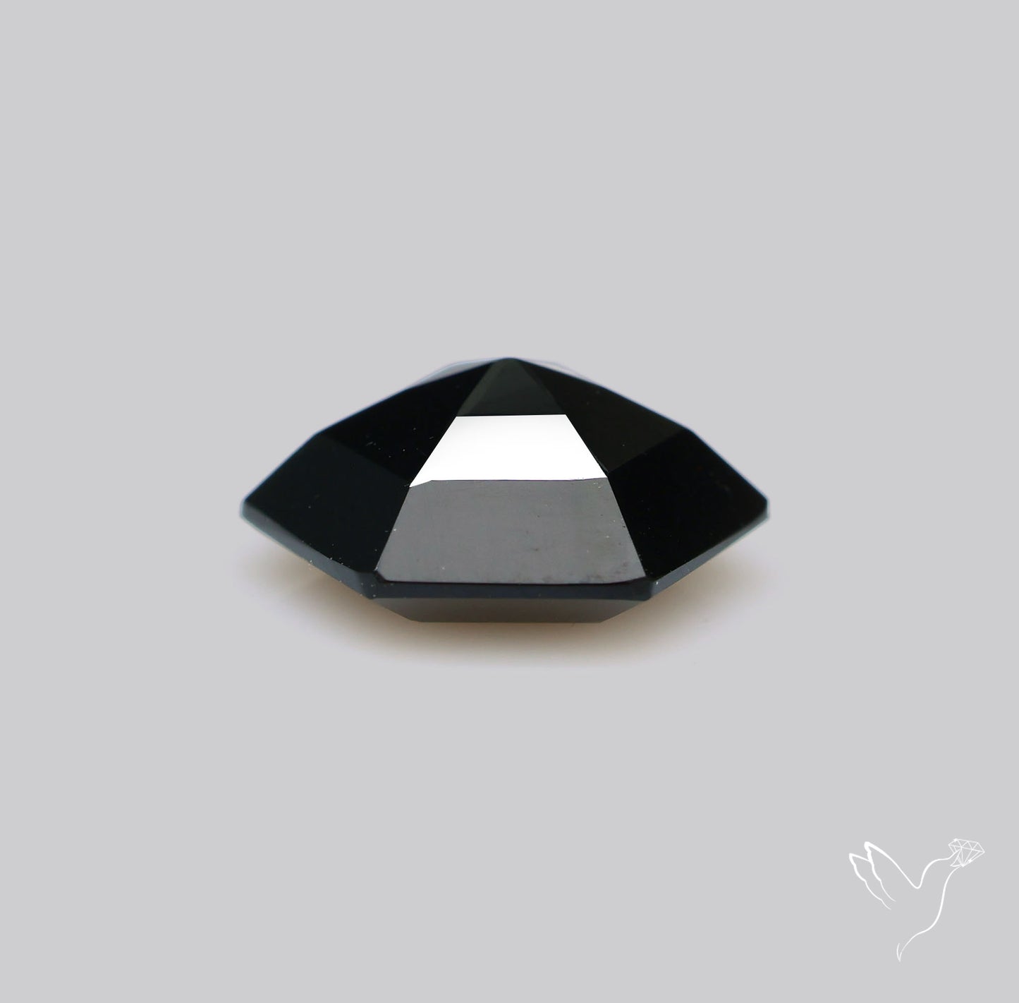 Faceted Fine Cut Black Onyx