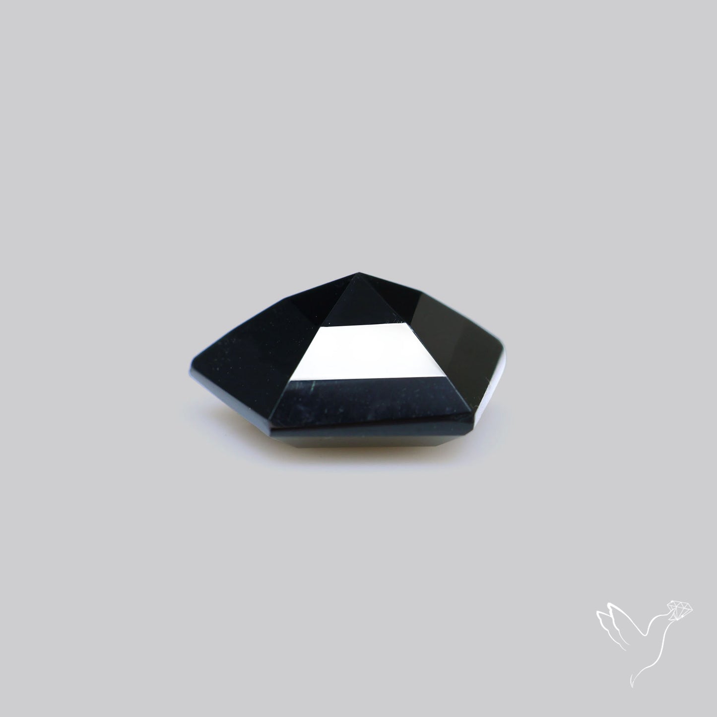 Faceted Fine Cut Black Onyx