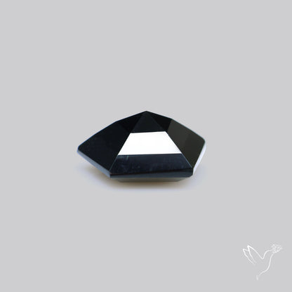 Faceted Fine Cut Black Onyx