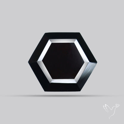 Faceted Fine Cut Black Onyx