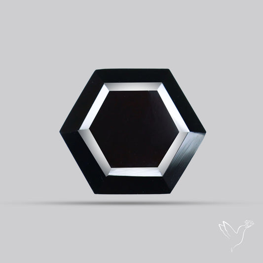 Faceted Fine Cut Black Onyx