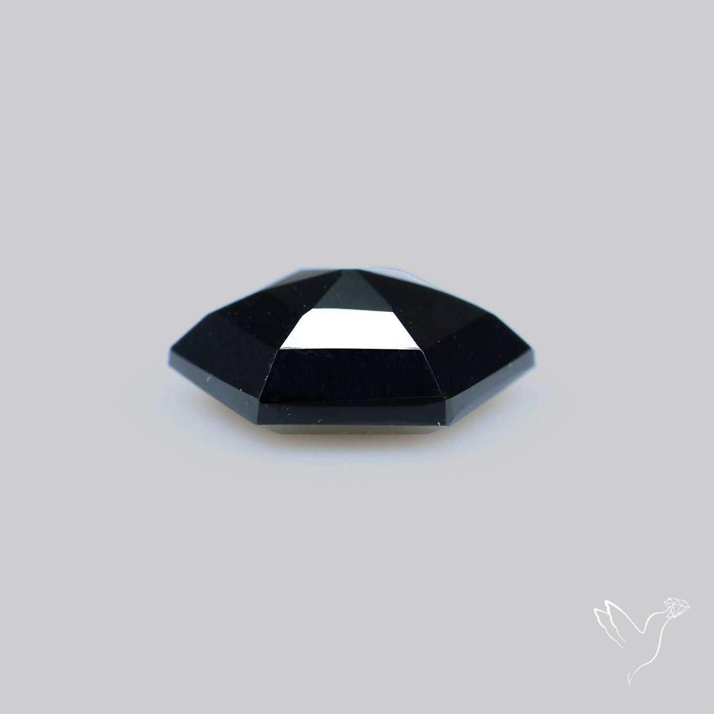 Faceted Fine Cut Black Onyx