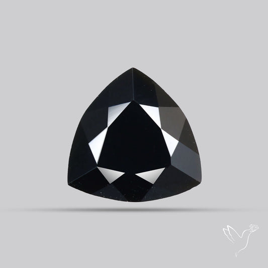 Faceted Fine Cut Black Onyx