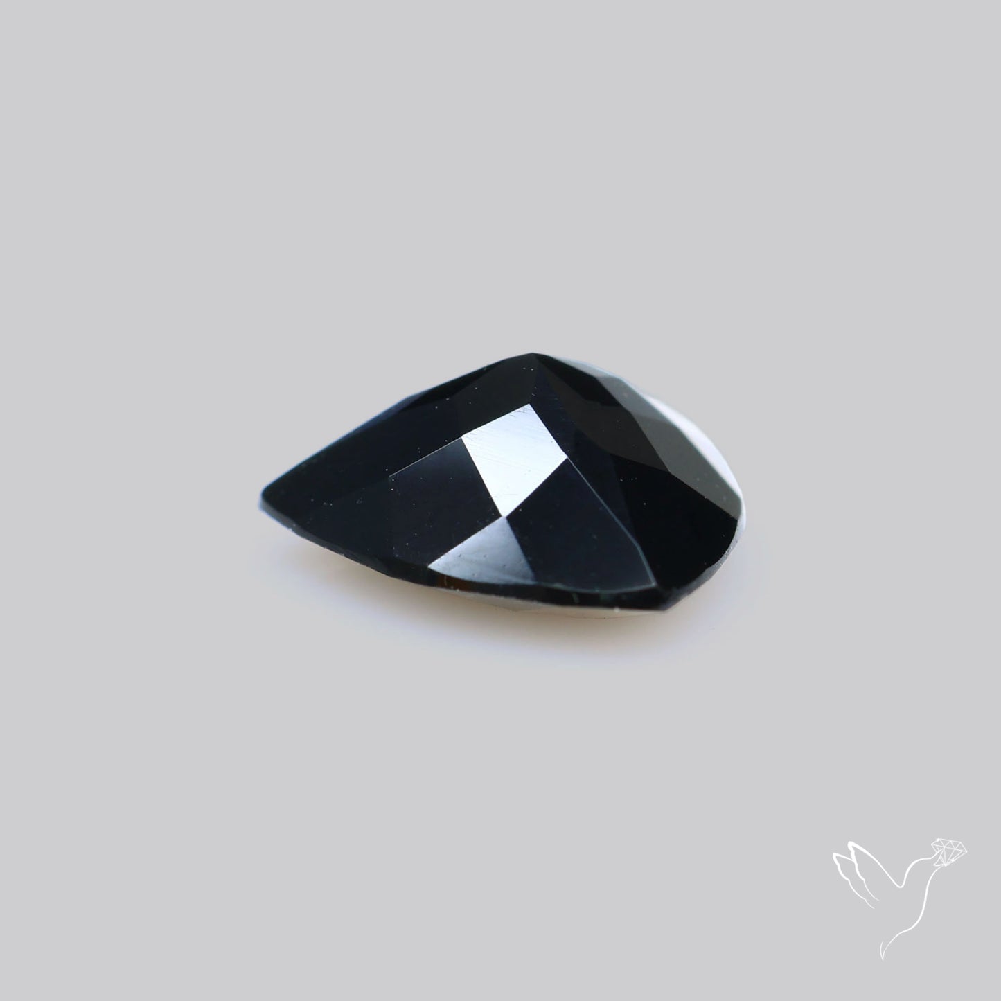 Faceted Fine Cut Black Onyx