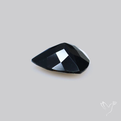 Faceted Fine Cut Black Onyx