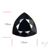 Faceted Fine Cut Black Onyx