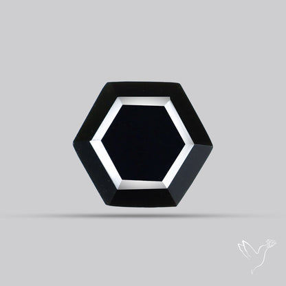 Faceted Fine Cut Black Onyx