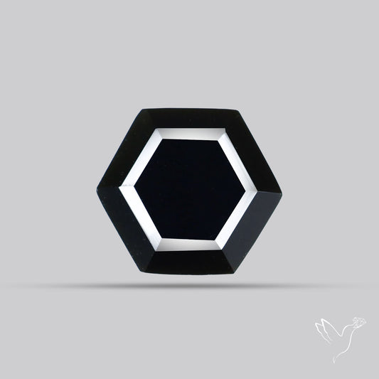 Faceted Fine Cut Black Onyx
