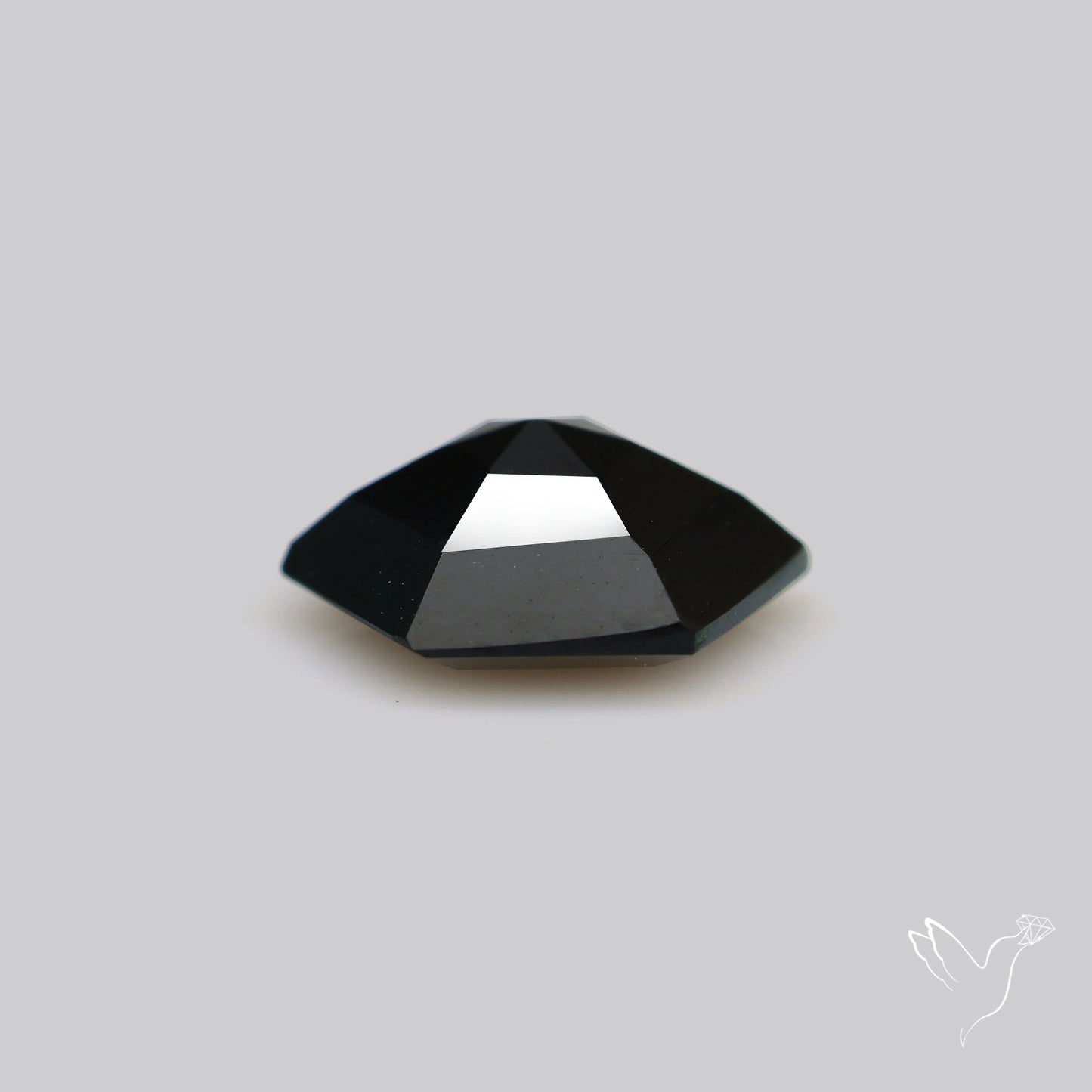 Faceted Fine Cut Black Onyx