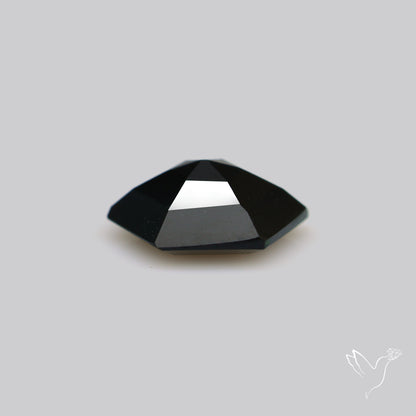 Faceted Fine Cut Black Onyx