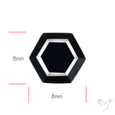 Faceted Fine Cut Black Onyx