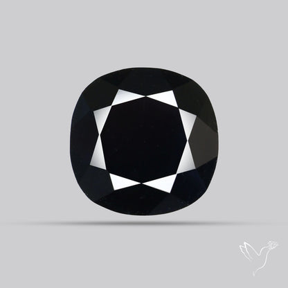 Faceted Fine Cut Black Onyx