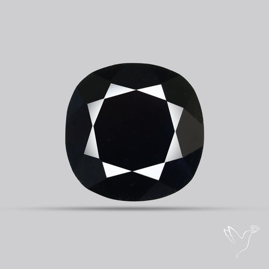 Faceted Fine Cut Black Onyx